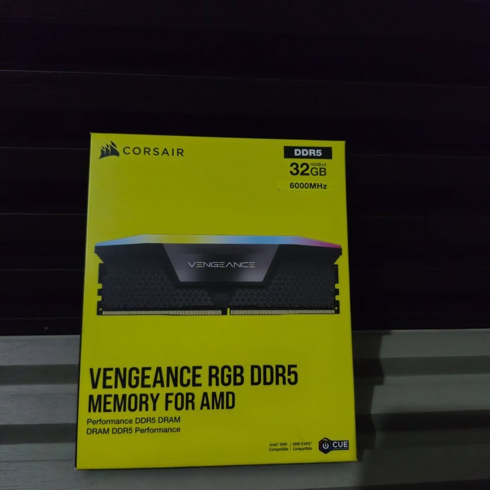 Corsair Vengeance RGB DDR5 32GB (2x16GB) 6000MHz