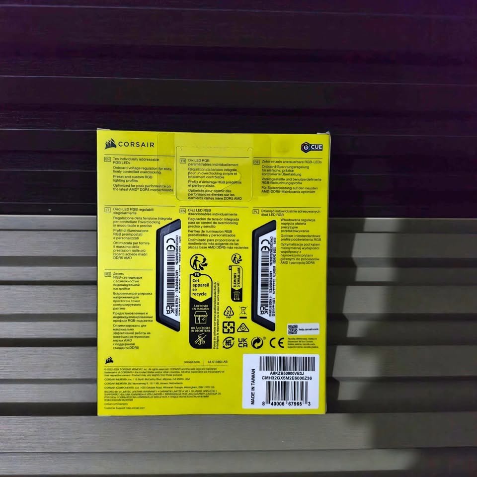 Corsair Vengeance RGB DDR5 32GB (2x16GB) 6000MHz - Image 2