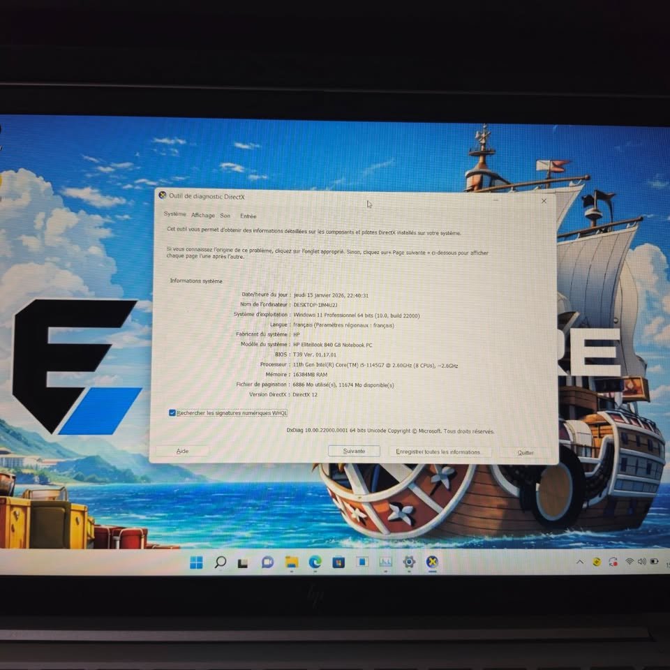 HP EliteBook 840 G8 – i5 11ème - Image 2